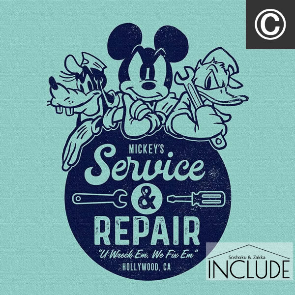 アートパネル ミッキーマウス ドナルド プルート グーフィー ピザ リペア サービス FEELING GOOD ポップ レトロ クラシック ディズニー ファンタジー Disney |  | 03