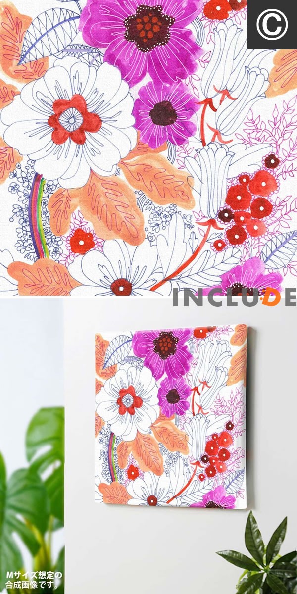 アートパネル Hallmark メッセージ グリーティング フラワー 花 バラ ローズ 薔薇の花 ガーベラ ピンクの花 赤い花 水彩 カラフル パステルカラー ペールトーン |  | 03