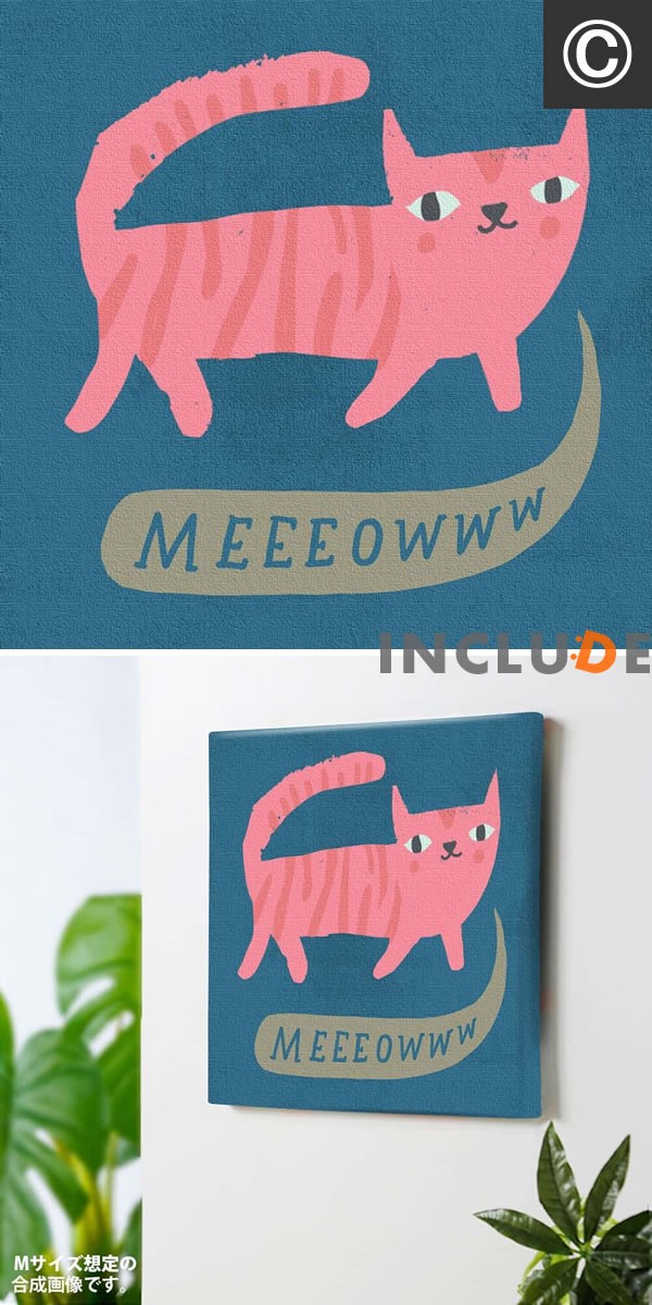 アートパネル Hallmark メッセージ グリーティング アニマル 象 犬 ダックスフンド 猫 ロゴ 犬が吠える 猫が鳴く EPIC HELLO パステルカラー ペールトーン |  | 03