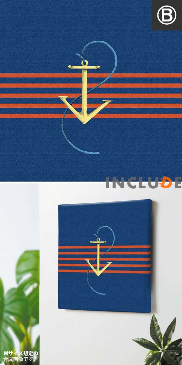 アートパネル Hallmark メッセージ グリーティング ボーダー マリン 水兵 帆船 ヨット 舵 錨 イカリ ikari 浮き輪 フロート パステルカラー ペールトーン |  | 02