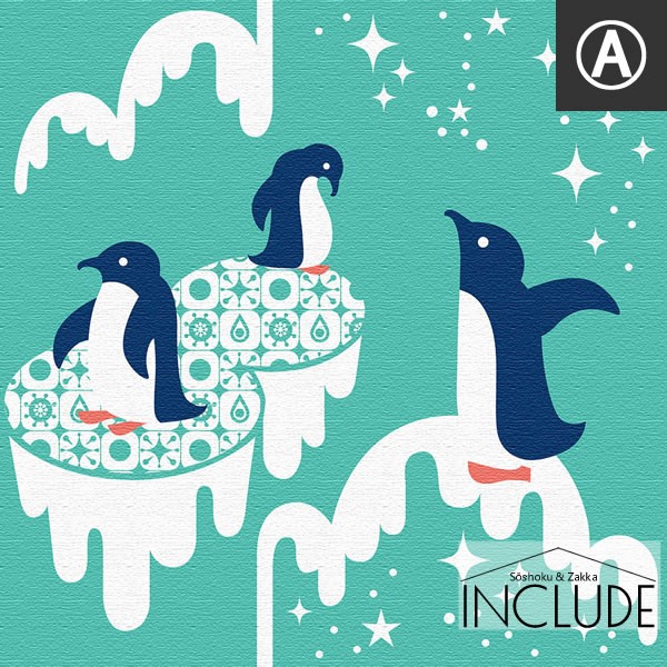 アートパネル Kinpro design アートブランド ペンギン シロクマ アシカ オットセイ アザラシ 南極 北極 氷山 氷 冷え冷え 涼しい 世界で活躍 |  | 01