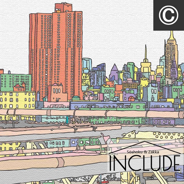 アートパネル MIC GRAPHICS RAKUGAKI GOOD MORNING なんとなく腑に落ちる風景 窓景 飛行機 ジェット機 バス 大型車 風景  アーティスト |  | 03