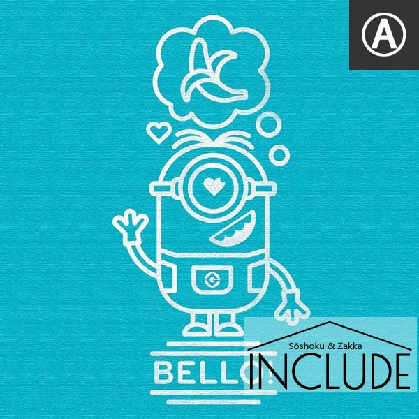 アートパネル ミニオンズ ミニオン Minions コメディ キャラクター ケビン スチュアート BELLO バナナ ポーズ 笑顔 |  | 01