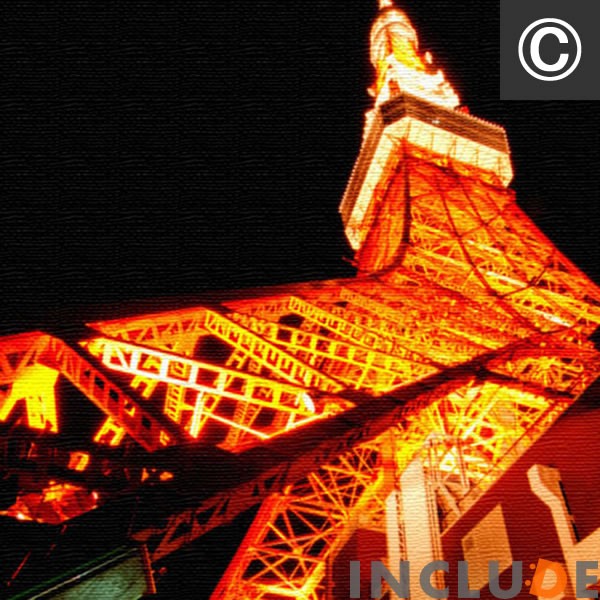 ファブリックボード 月 ムーン 満月 LOVE 毛糸 モール 東京タワー オブジェ 表現力 個性 |  | 03