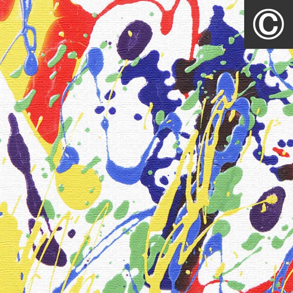 アートパネル ファブリックボード 飛び散る ランダム ペンキ テクスチャ カラフル スプラトゥーン 幾何学 模様 カフェ オブジェ |  | 03