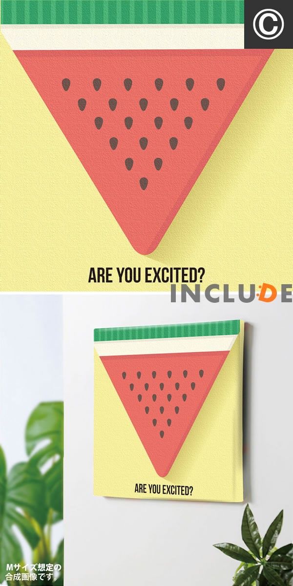 アートパネル ファブリックボード パステル ポスター 花柄 フラワー レモン Lemon モンステラ スイカ ベジタブル フルーツ 三角 さんかく 小粒 |  | 03