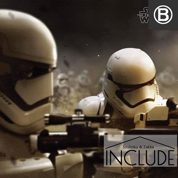 アートパネル シルエット スターウォーズ STARWARS ストームトルーパー 装甲服 帝国軍 機動歩兵 エリート フレイムトルーパー スノートルーパー |  | 02