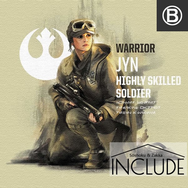 アートパネル シルエット スターウォーズ STARWARS ローグワン キャシアンアンドー ジンアーソ 反乱同盟軍 ウォリアー 戦士 K-2SO ドロイド |  | 02