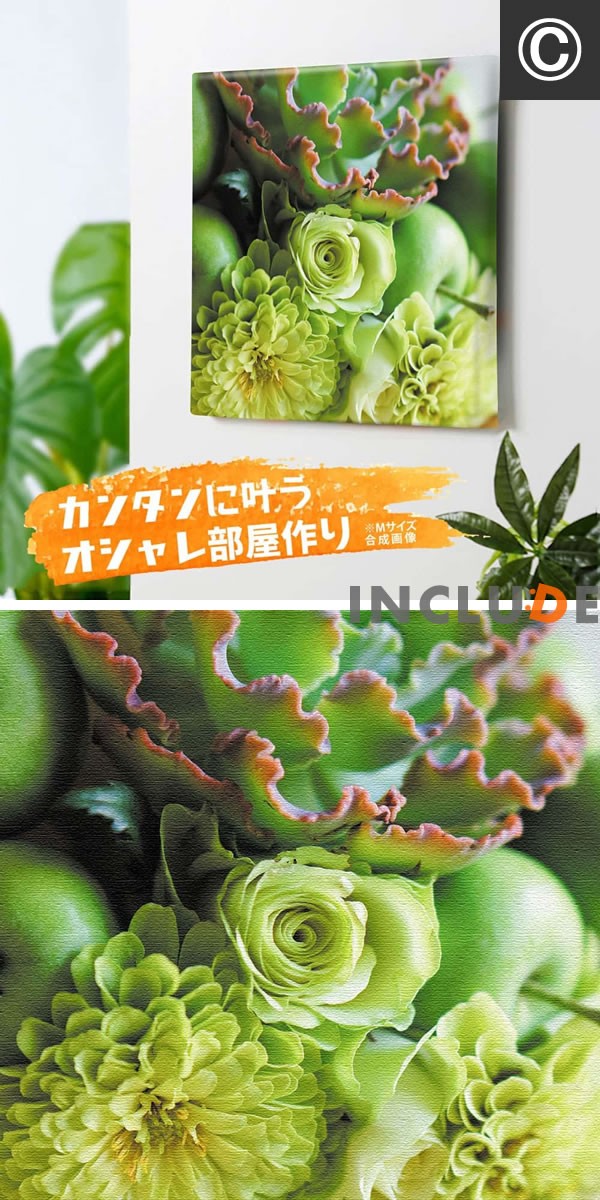 アートパネル グリーン系 緑の花 多肉植物 多肉 ドラセナ アロエ アルフレッド ジェイドポイント エケベリア ハオルチア ラナンキュラス 竹内陽子 母の日 Yt 300greenainc Includeysp 通販 Yahoo ショッピング