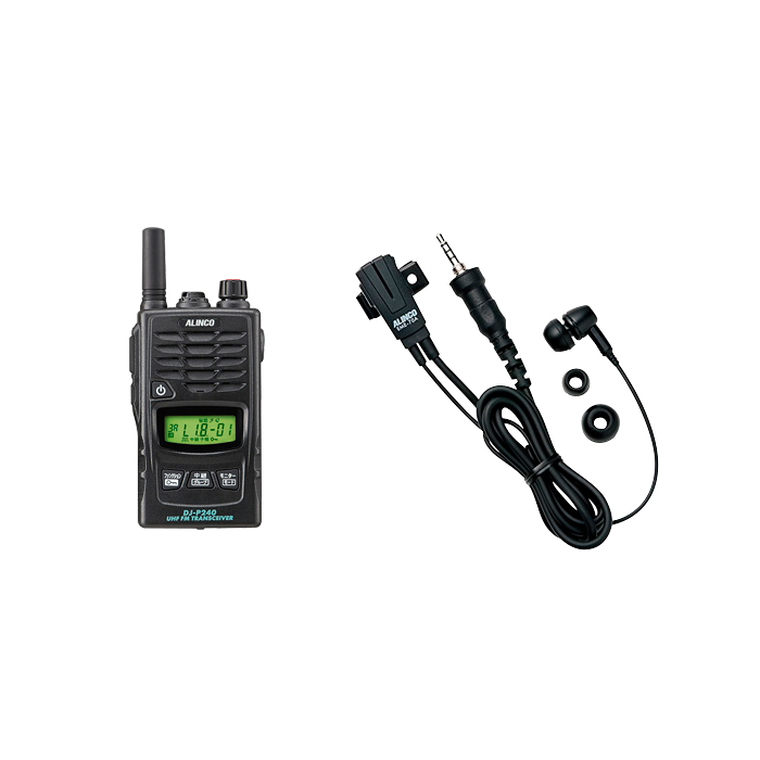 ALINCO（アルインコ） DJ-P240 純正マイクセットB 特定小電力