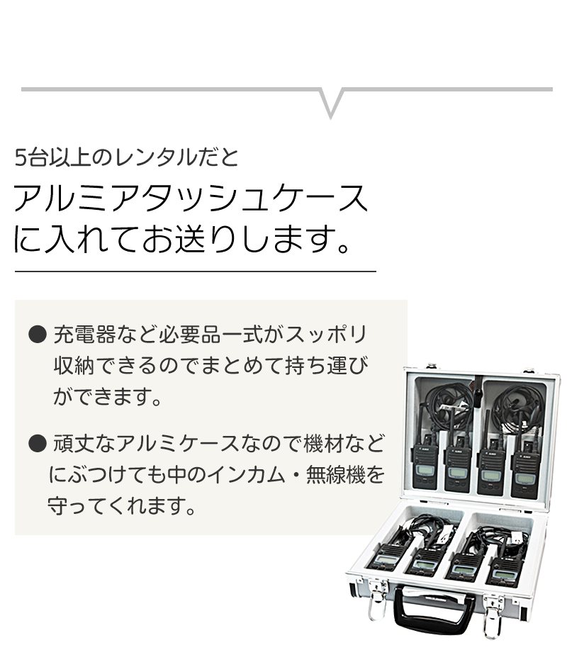 特性アタッシュケースに入れて発送いたします。