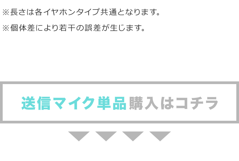 対応セパレート送信マイクはこちらから