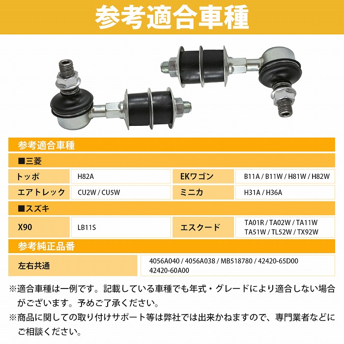 三菱（MITSUBISHI） 【左右セット】フロント ミツビシ ekワゴン H81W