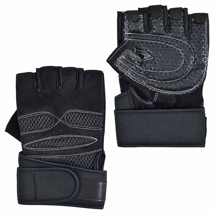 男性用 フィンガーレス グローブ ウエイト トレーニング 指なし