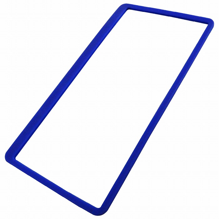 汎用 シリコン ナンバー フレーム 黒 青 緑 赤 ブラック ライセンス シリコンカバー フロント リア ナンバープレート JDM USDM |  | 02