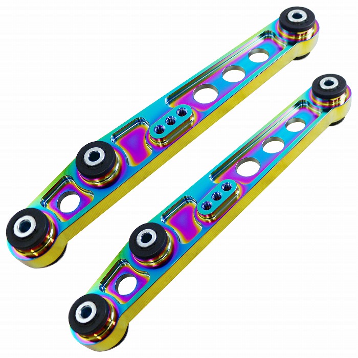 リア ロアコントロールアーム 左右 シビック EG系 黒/青/金/紫/赤/銀