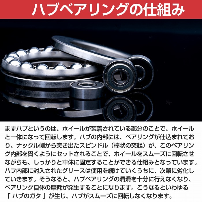 フロント ハブベアリング トヨタ NCP81 NCP85 シエンタ 左右共通 右側