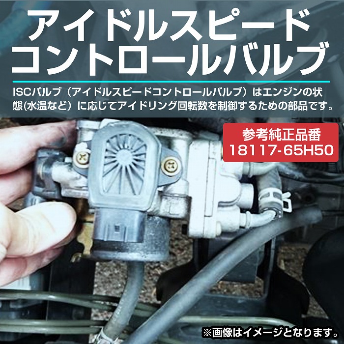 スズキ エブリィ バン DA64V 後期 新品 ISCV アイドル スピード