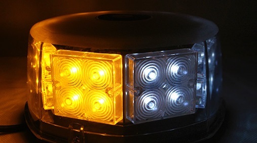LEDパトライト 32LED 12V/24V シガー電源 全6色 拡散レンズ 警告