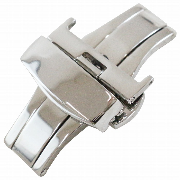 22mm】プッシュ式 Dバックル ブラック/シルバー/ゴールド/ローズ