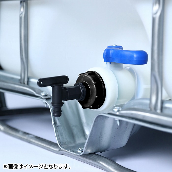 プラスチック製貯水タンク 雨水 貯水タンク プラスチック 製 蛇口 コック 1000L 1000リットル