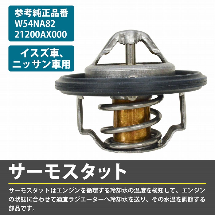 サーモスタット ニッサン キューブ GZ11 Z11 Z12 サーモスタッド 21200