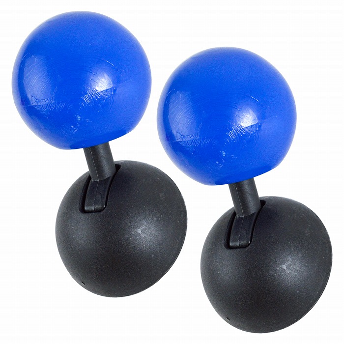 2個セット 汎用 ボールレバー 赤 青 エンジン レバー スタート レトロ