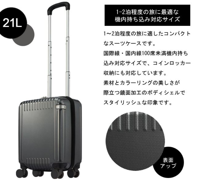 ace. TOKYO LABEL エース パリセイド 3ーZ 06911 ＊21リットル 機内持