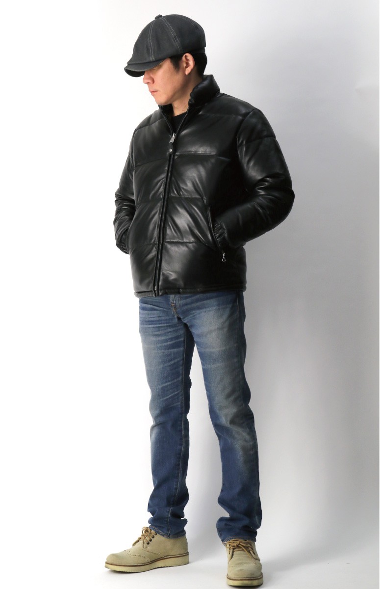 Schott ダウンジャケット 黒 US40 シープスキン 楽天市場】SCHOTT／ショット／LEATHER DOWN