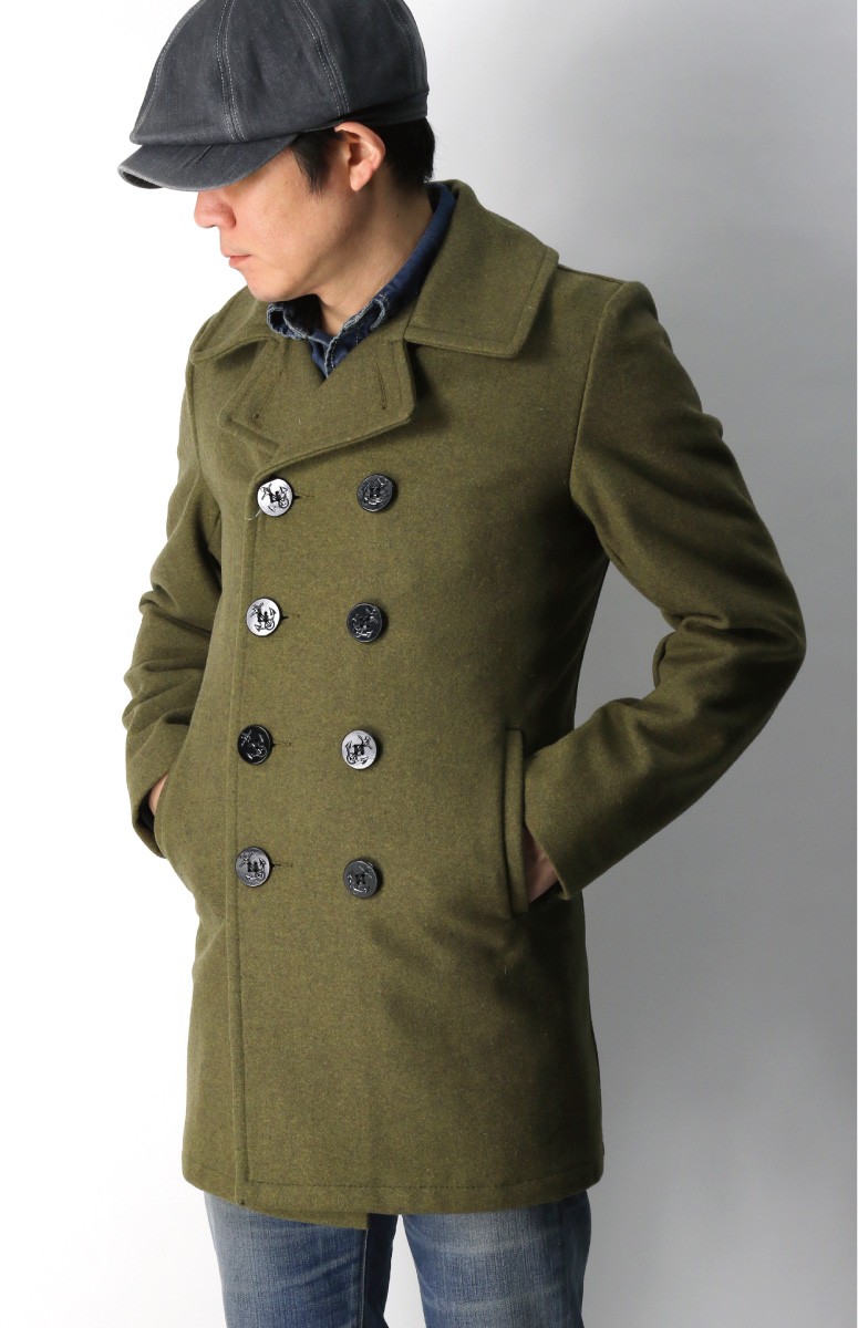 【美品】schott×AYUITE×WOOLRICHピーコート　Lサイズ！ 楽天市場】schott ピーコートの通販