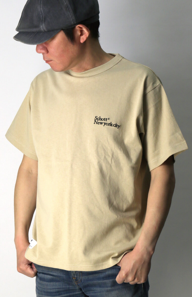 ◆送料・関税込み◆Sea N.Y ロゴ刺繍入り Tシャツ 3色 胸ロゴ刺繍Tシャツ | SLOW