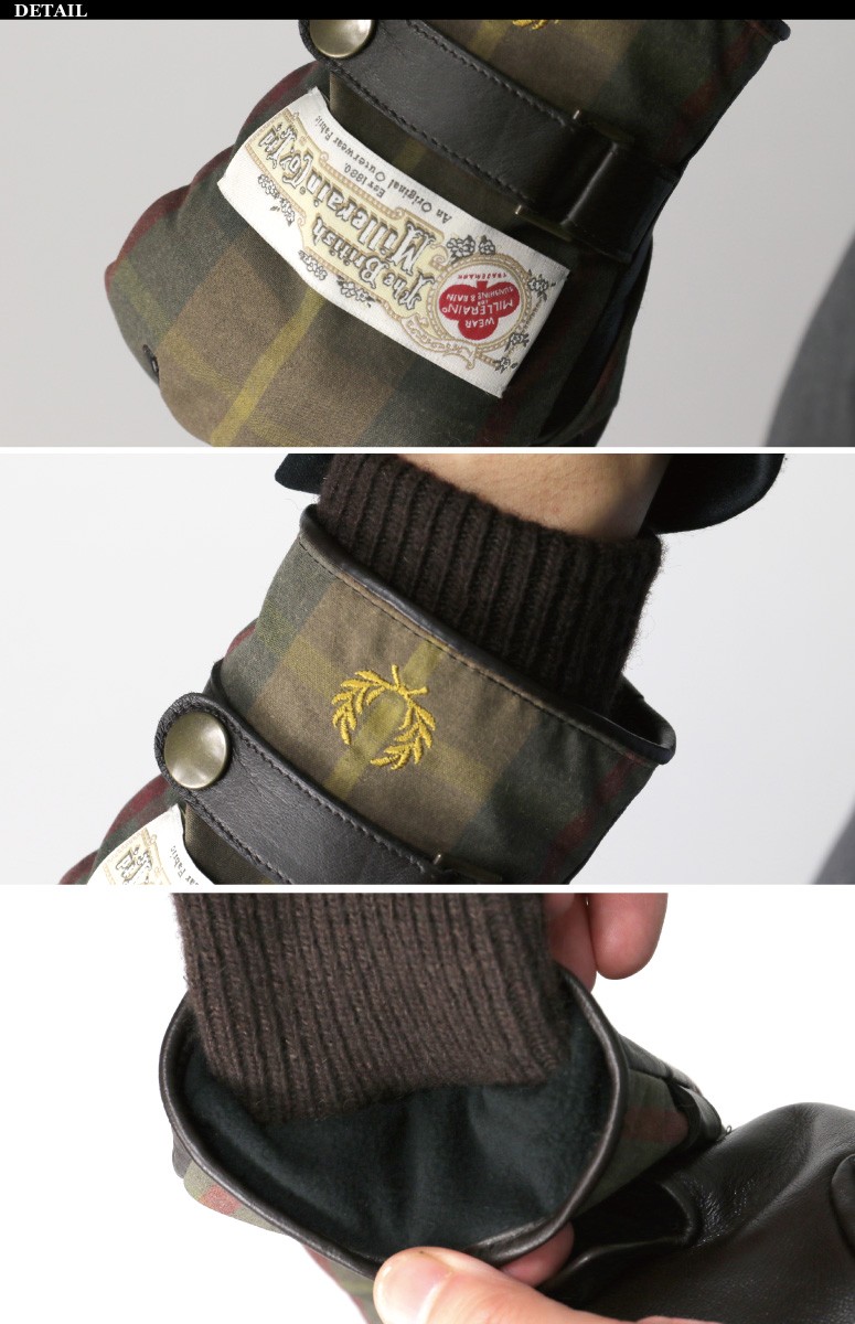 FRED PERRY (フレッドペリー) タッチスクリーン レザー