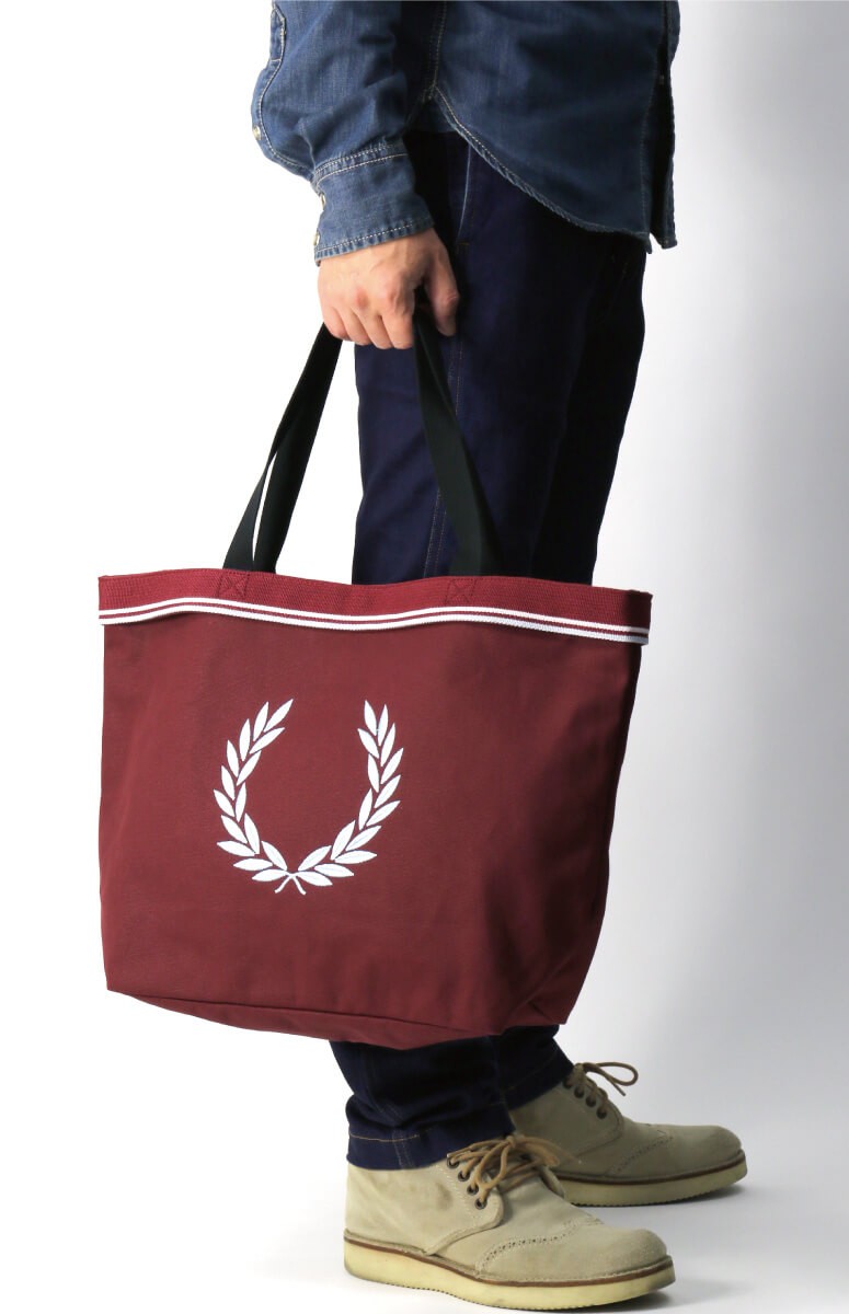 FRED PERRY フレッドペリー トートバッグ フレッドペリー FRED PERRY フレッドペリー バッグ FRED PERRY