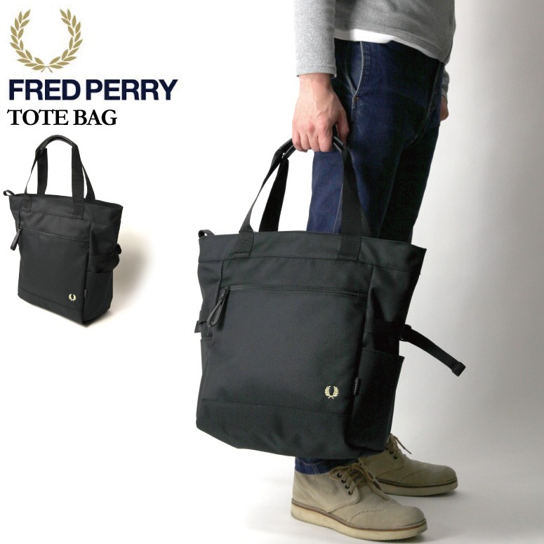 FRED PERRY フレッドペリー トートバッグ レディース メンズ