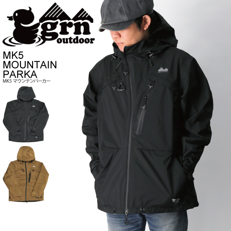 楽天市場】grn outdoor マウンテンパーカー MK5 MOUNTAIN PARKA
