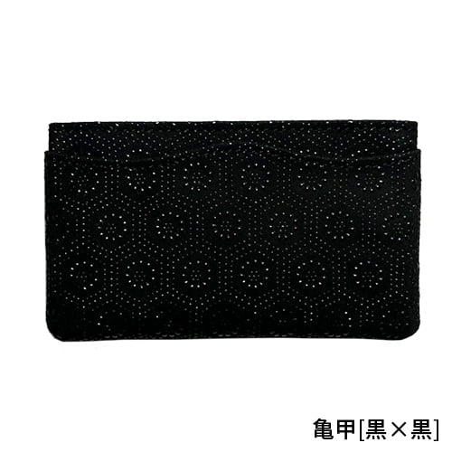 印傳屋 印伝 本鹿革カードケース 名刺入 2501