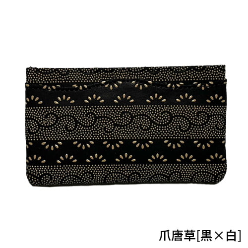 印傳屋 印伝 本鹿革カードケース 名刺入 2501