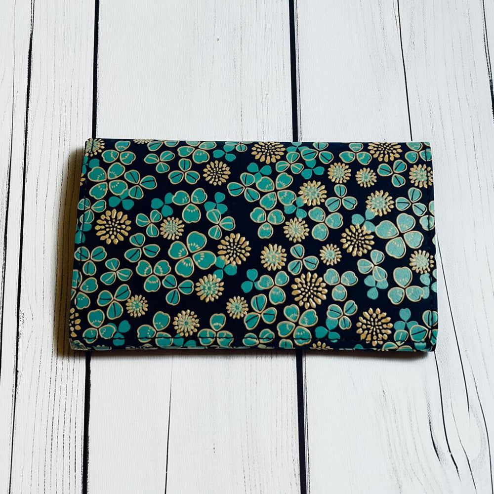 バレンタイン 名刺入れ 印傳屋 7306 白詰草 シロツメクサ レディース 上原勇七 印傳 鹿 本革 革 カードケース 名刺 レザー プレゼント 誕生日 日本製 | 印傳屋 | 05