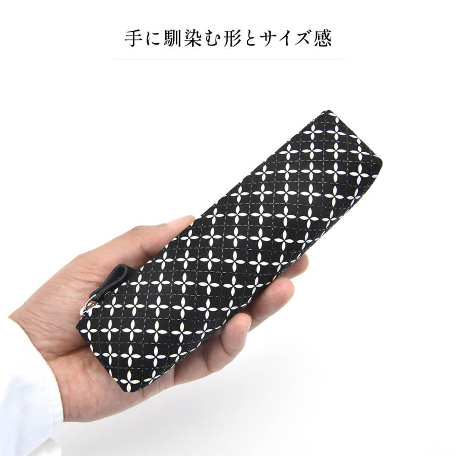 印傳屋（INDEN-YA） バレンタイン ペンケース 印伝 88 そよか 筆箱