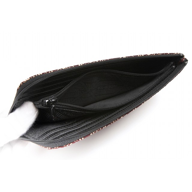 バレンタイン 春財布 長財布 印傳屋 L字 ファスナー 財布 本革 束入 印傳屋 印伝 印傳 和柄 甲州印伝 レザー 革 日本製 軽量 軽い 2315d レディース ギフト | 印傳屋 | 06