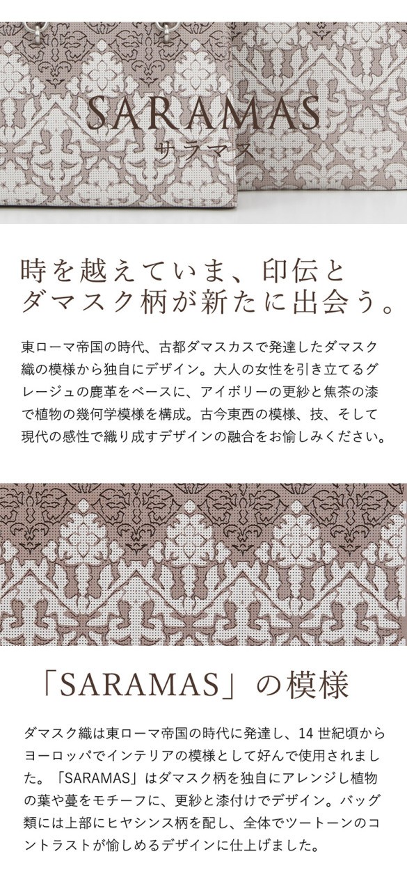 印傳屋（INDEN-YA） 夏財布 長財布 7425 SARAMAS S-25束入 サラマス 