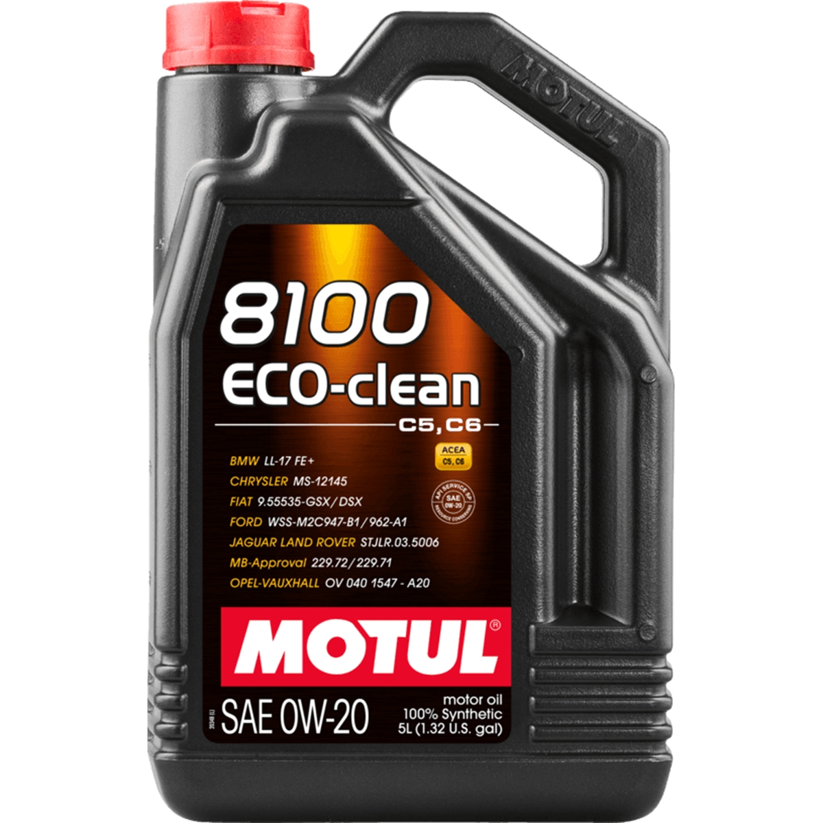 MOTUL（モチュール） 8100 ECO-CLEAN (エコクリーン) 0W-20 5L 113233