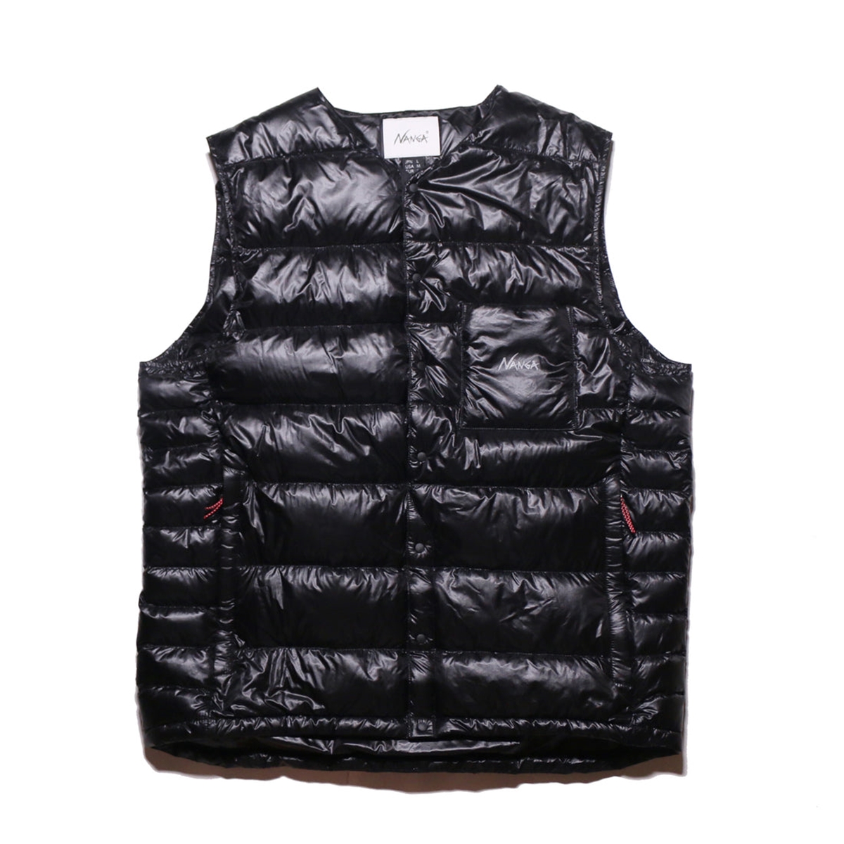 NANGA ナンガ INNER DOWN VEST MEN インナーダウンベスト メンズ BLK ブラック Lサイズ N0002110