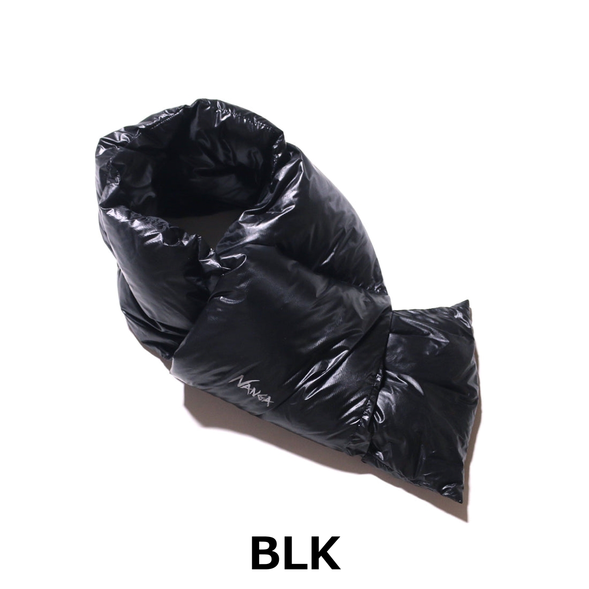 NANGA ナンガ PORTABLE LIGHT DOWN MUFFLER UNISEX ポータブルライトダウンマフラー ユニセックス BLK NVY MOCHA KHA BEG N1PM | NANGA | 01