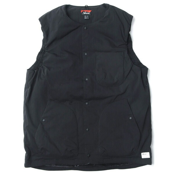 NANGA（ナンガ） TAKIBI RIPSTOP INNER DOWN VEST (MEN) BLK M