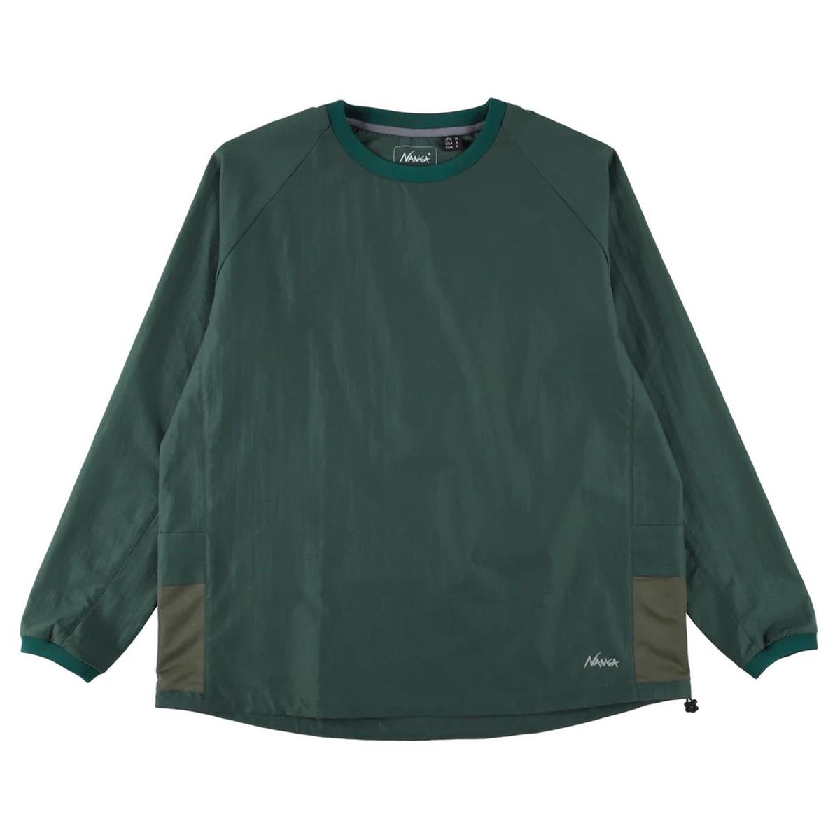 ナンガ ドットエア ロンT 長袖 グリーン L NANGA 新品 NANGA（ナンガ） DotAir COMFY L/S TEE ドットエア コンフィー ロング