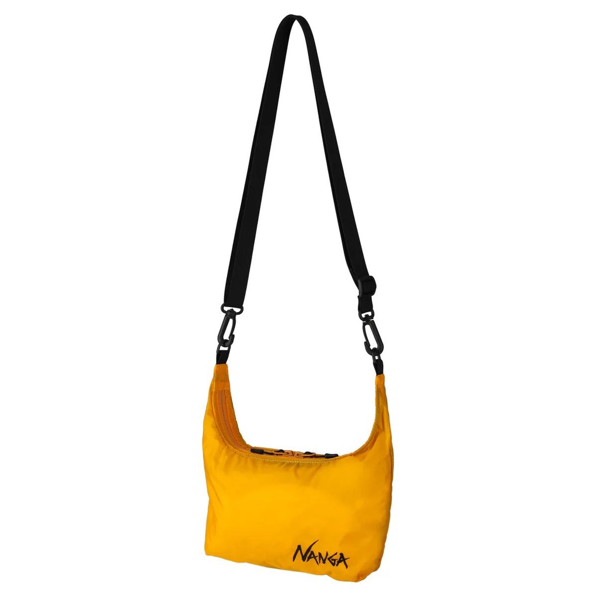 NANGA（ナンガ） Fibermax TUL COMPACT SACOCHE サコッシュ BLK/GRY
