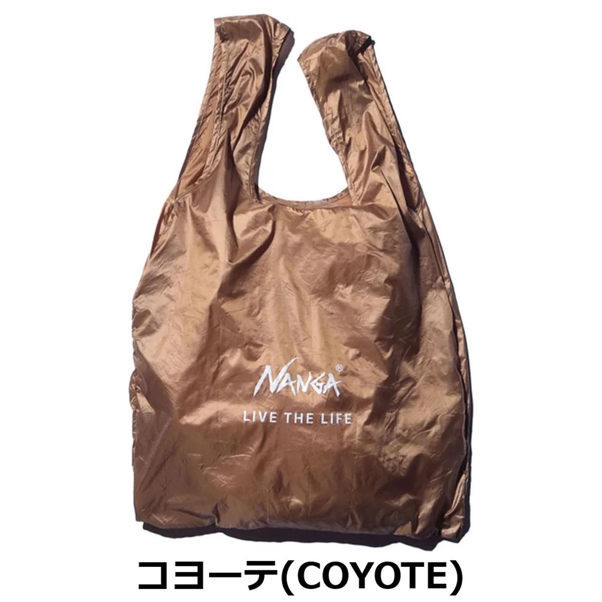 NANGA（ナンガ） ポケッタブル エコバッグ POCKETABLE ECO BAG LIVE