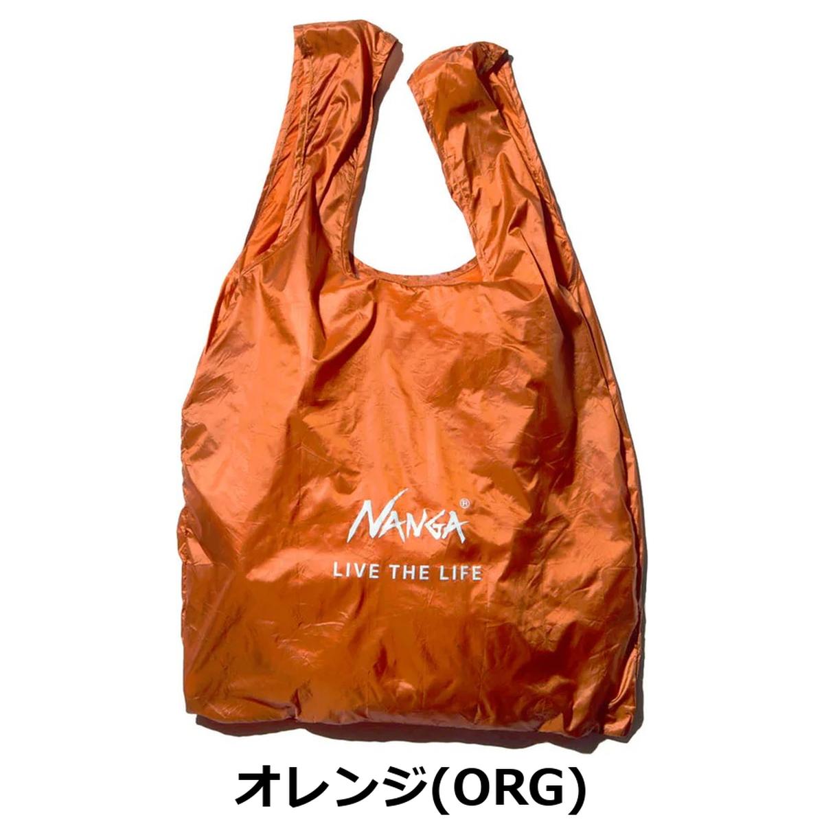 NANGA（ナンガ） ポケッタブル エコバッグ POCKETABLE ECO BAG LIVE