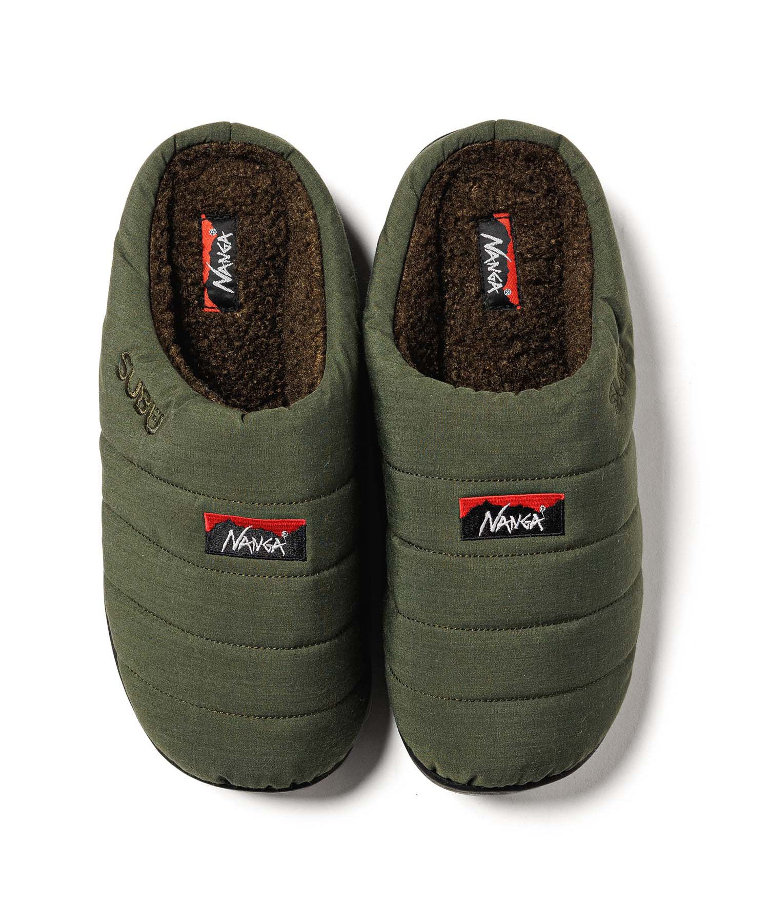 NANGA（ナンガ） NANGA×SUBU HINOC WINTER SANDAL CHA 0 (JP22-23.5cm